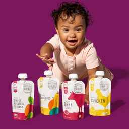 Baby Food Pouches, Meat & Veggies Power Fuel, Variety Pack