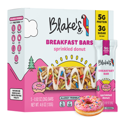Breakfast Bars + Protein, Sprinkled Donut