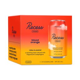 Magnesium Infused Sparkling Water, Blood Orange