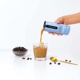 Oat Milk Latte, Double Cold Brew