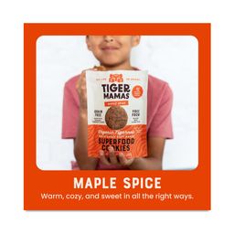 Organic Superfood Cookies, Maple Spice
