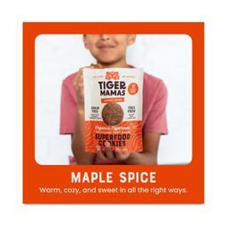 Organic Superfood Cookies, Maple Spice