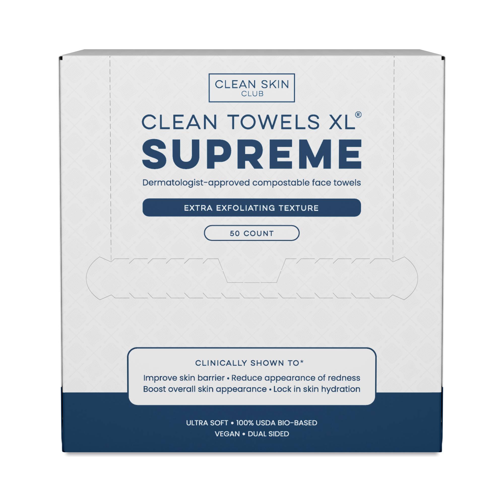 Clean Towels XL Disposable Face Towels, Supreme