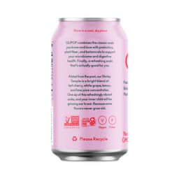 Prebiotic Soda, Shirley Temple