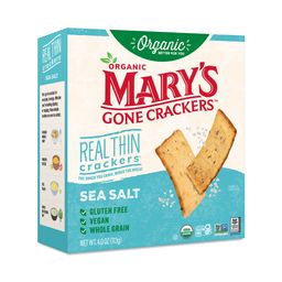 Organic Crackers, Sea Salt Real Thin
