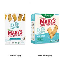 Organic Crackers, Sea Salt Real Thin