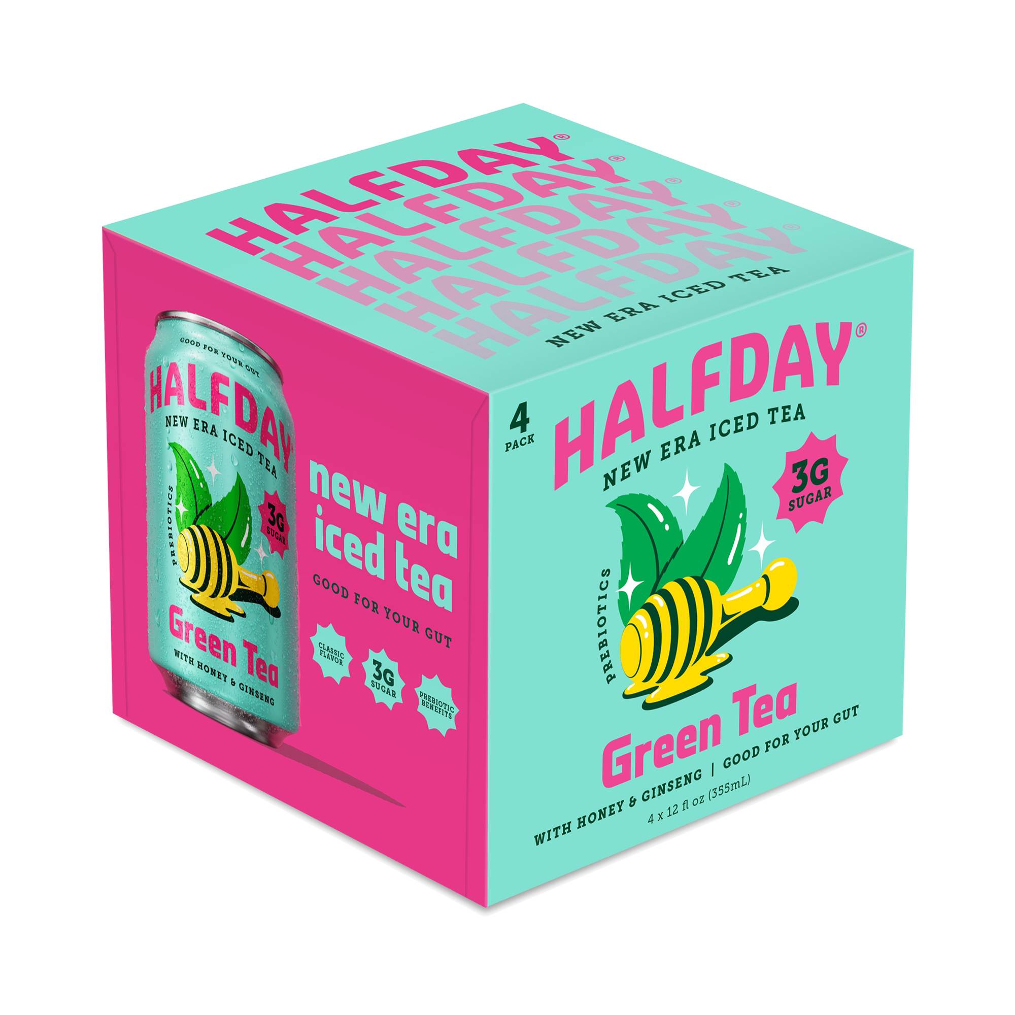 Green Tea with Honey & Ginseng, Multipack