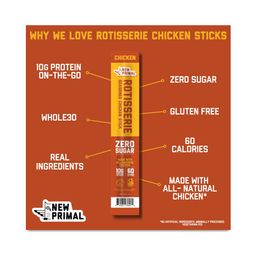 Chicken Sticks, Rotisserie Seasoned