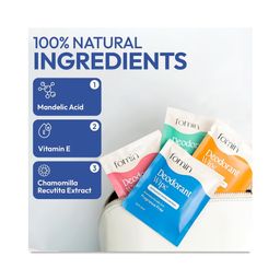 Deodorant Wipes, Variety