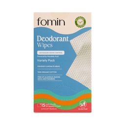 Deodorant Wipes, Variety