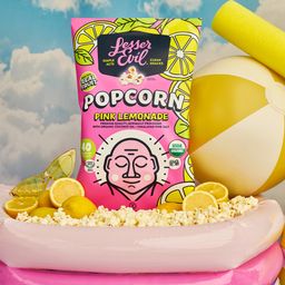 Organic Popcorn, Pink Lemonade