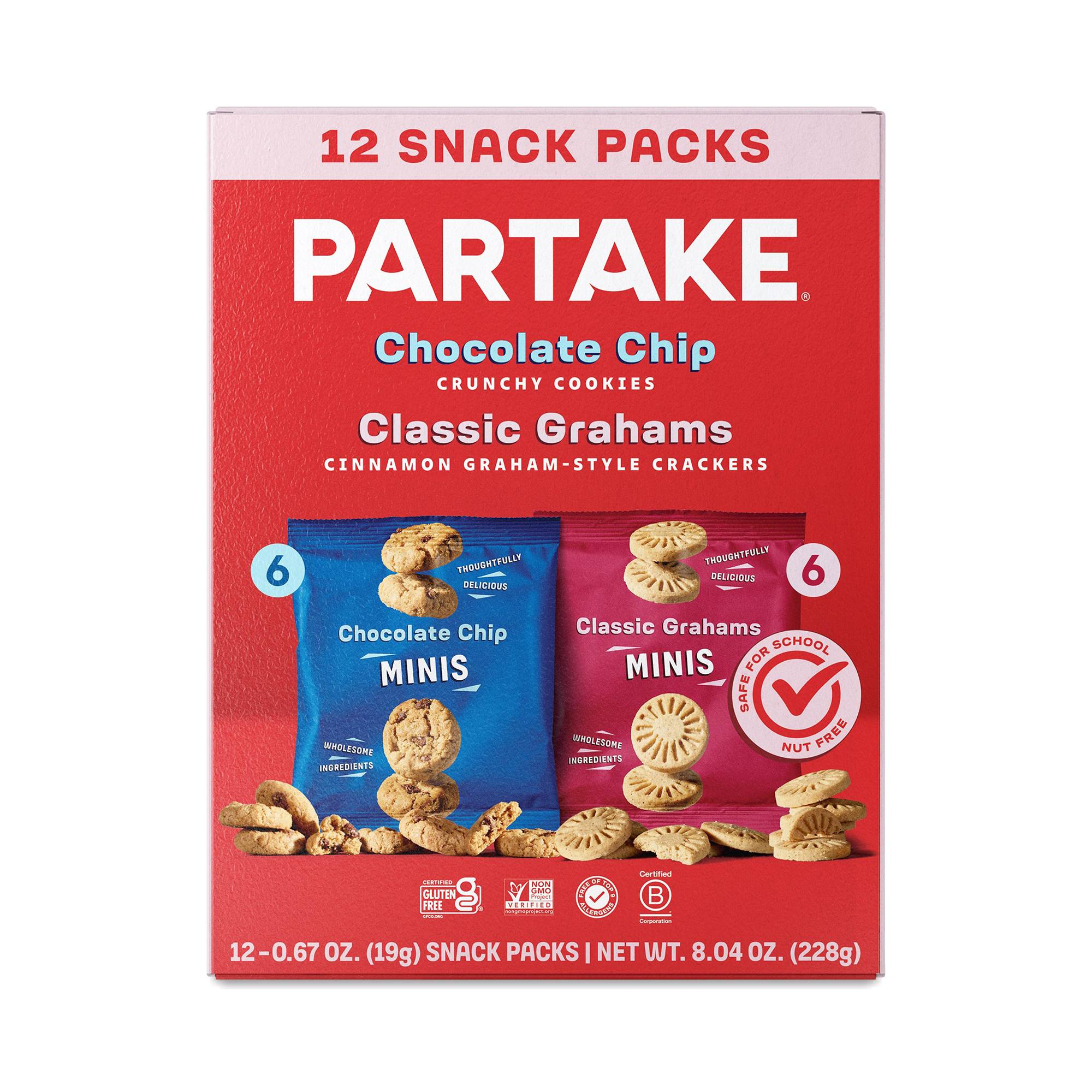 Variety Pack, Mini Chocolate Chip Cookies & Mini Classic Grahams