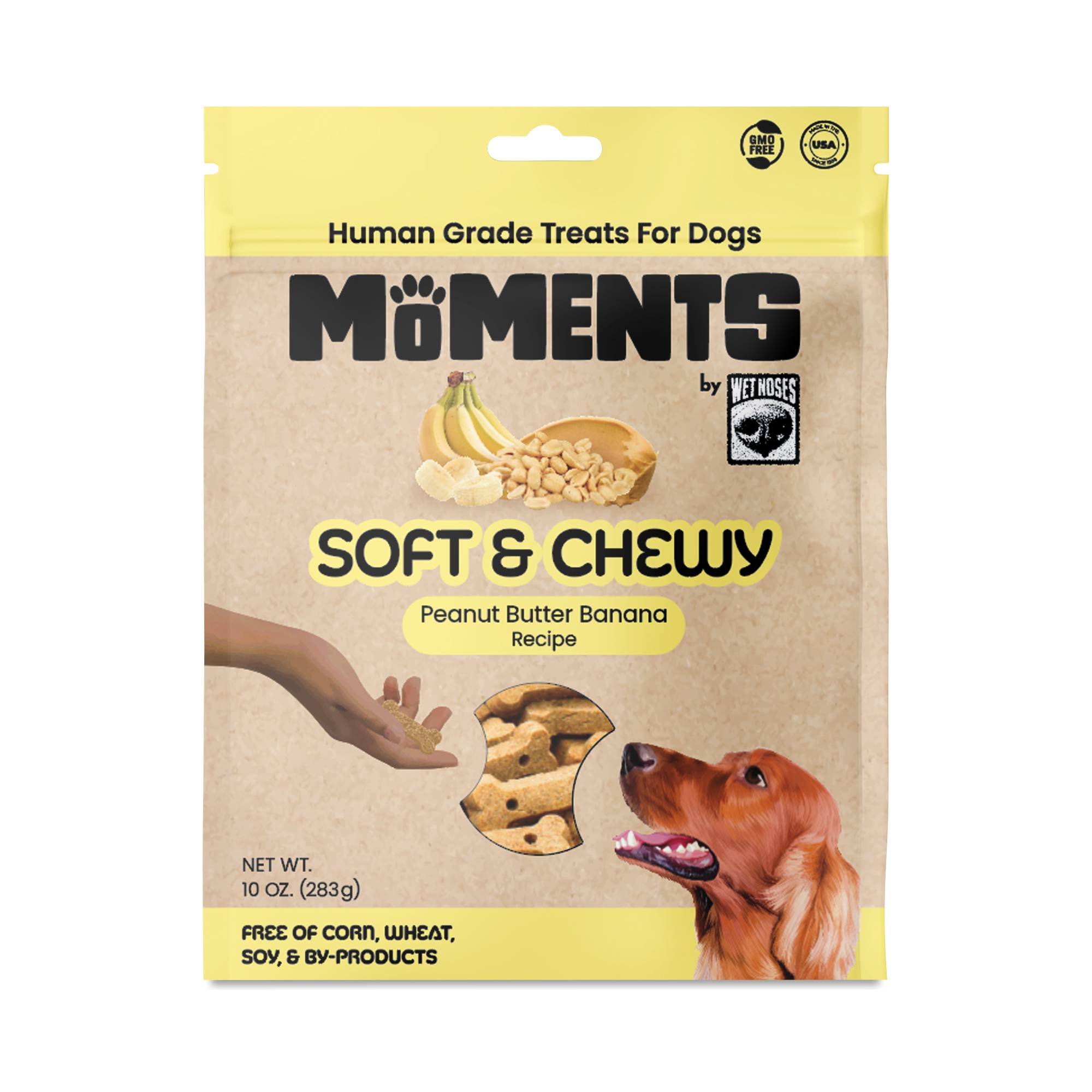 Soft & Chewy Dog Treats, Peanut Butter Banana