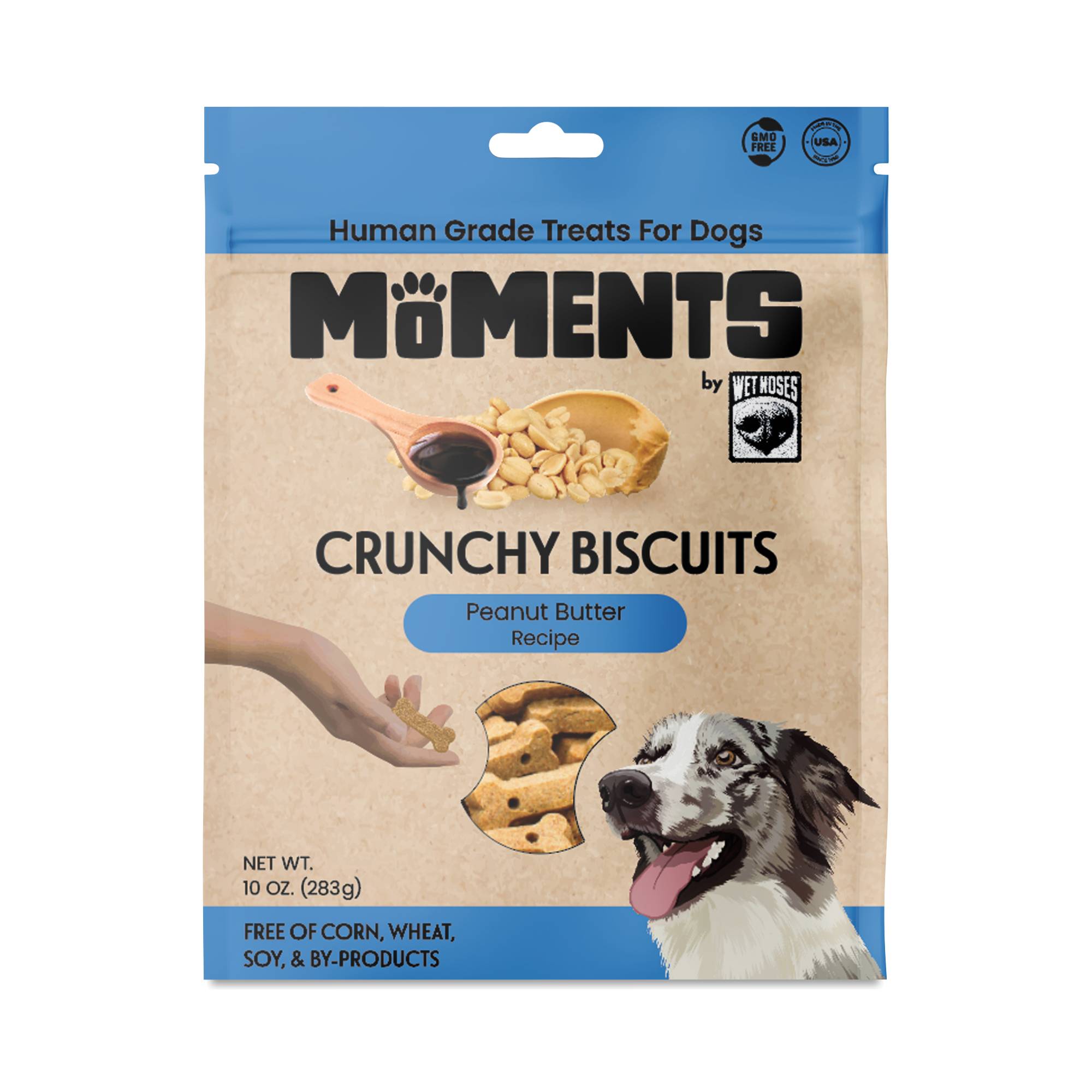 Crunchy Biscuits Dog Treats, Peanut Butter