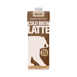 High Protein Cold Brew Latte, Double Latte
