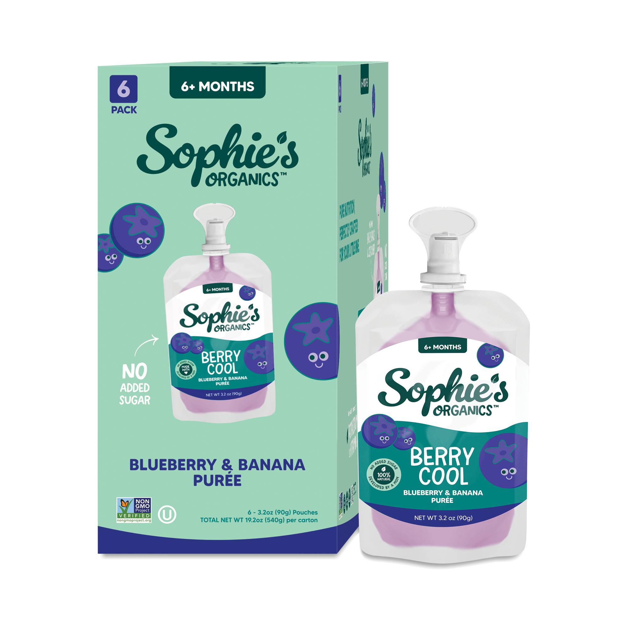 Baby Fruit Pouches, Berry Cool