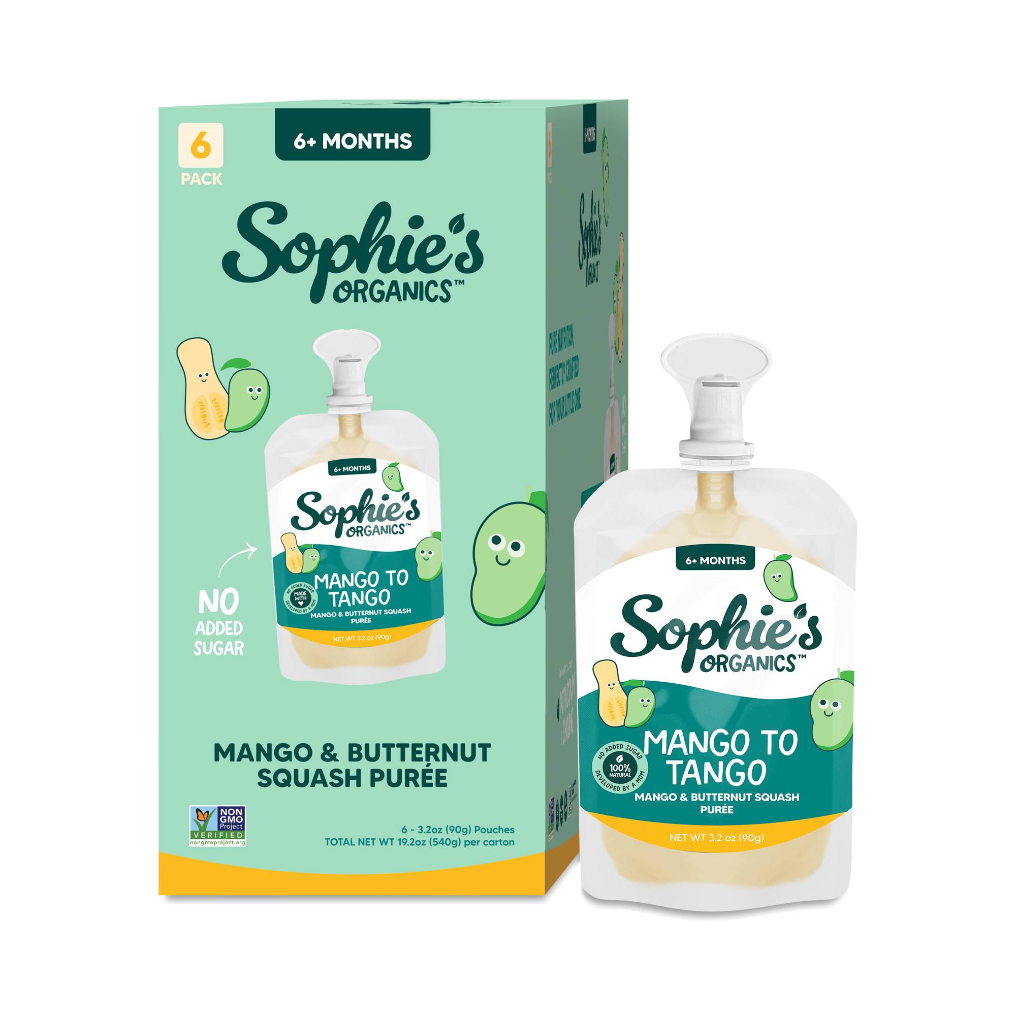 Baby Fruit Pouches, Mango To Tango