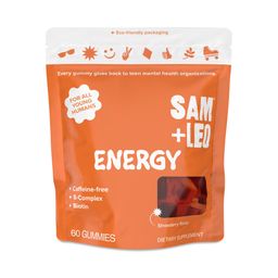 Kids & Teens Energy Gummies, Strawberry