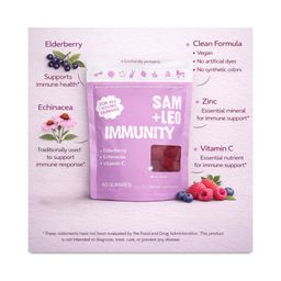 Kids & Teens Immunity Gummies, Berry
