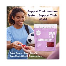 Kids & Teens Immunity Gummies, Berry