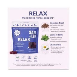 Kids & Teens Relax Gummies, Cherry
