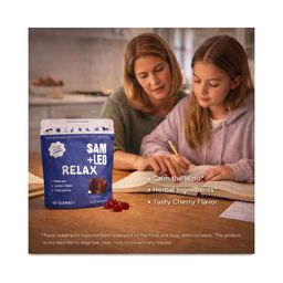 Kids & Teens Relax Gummies, Cherry
