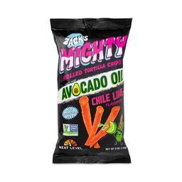 Avocado Oil Rolled Tortilla Chips, Chile Lime