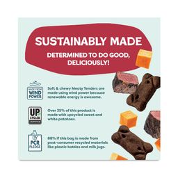 Meaty Tenders Dog Treats, Beef Up