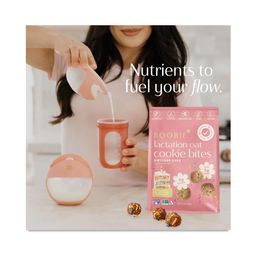 Lactation Oat Cookie Bites, Birthday Cake