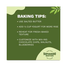 Superhero Muffin Mix, Apple Cinnamon