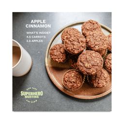 Superhero Muffin Mix, Apple Cinnamon