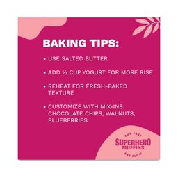 Superhero Muffin Mix, Berry Beet