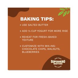 Superhero Muffin Mix, Chocolate Banana