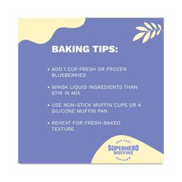 Superhero Muffins, Lemon Blueberry