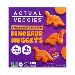 Dinosaur Nuggets, Sweet Potato & Carrot