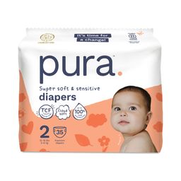 Super Soft & Sensitive Diapers, Size 2