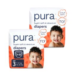 Super Soft & Sensitive Diapers, Size 3