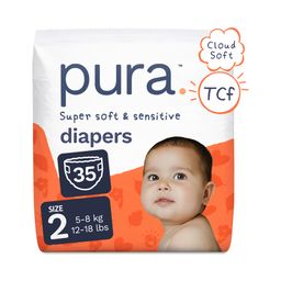 Super Soft & Sensitive Diapers, Size 2