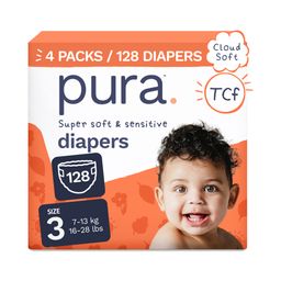 Super Soft & Sensitive Diapers, Size 3