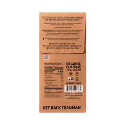 Dark Chocolate Bar, Hazelnut Butter