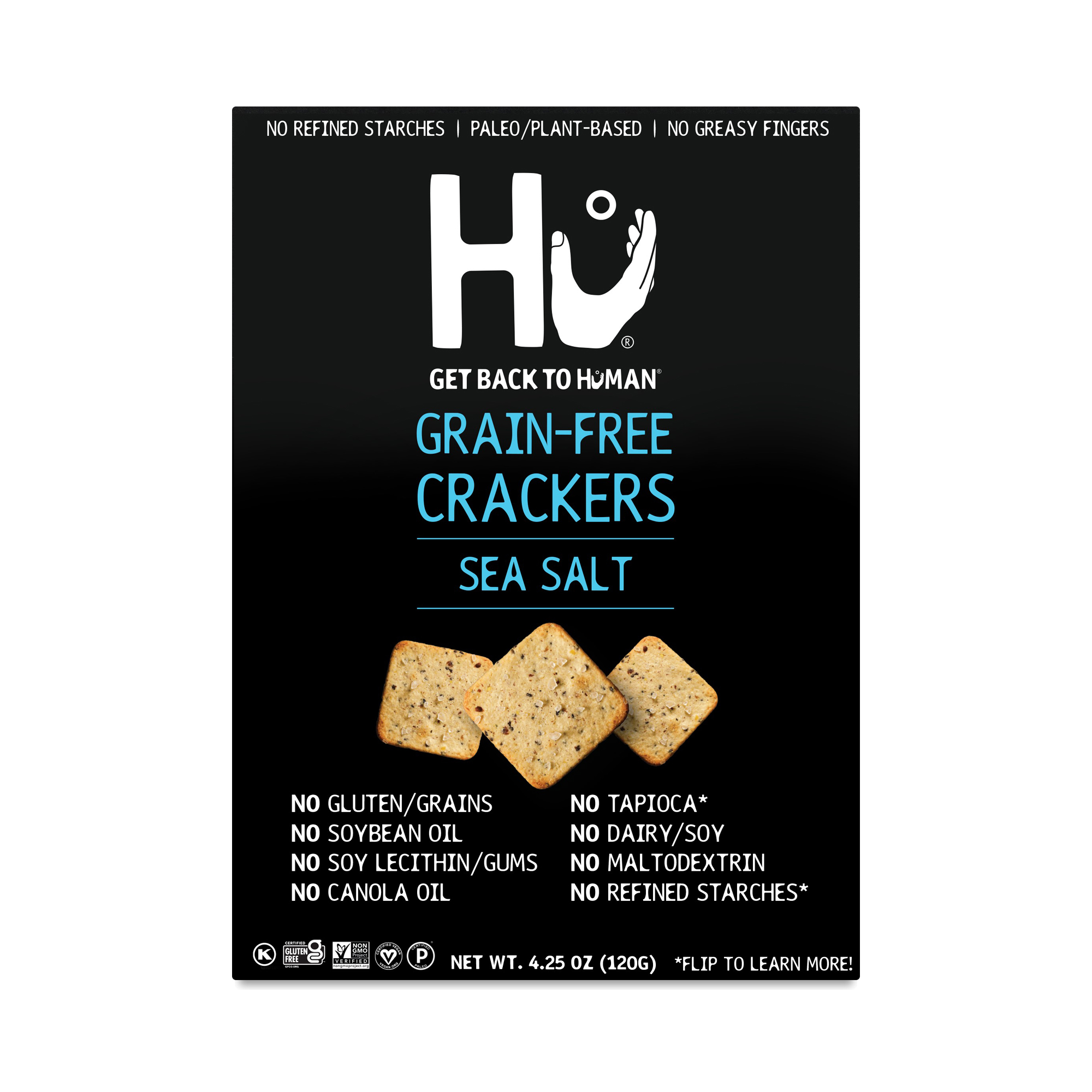 Hu GrainFree Crackers, Sea Salt Thrive Market