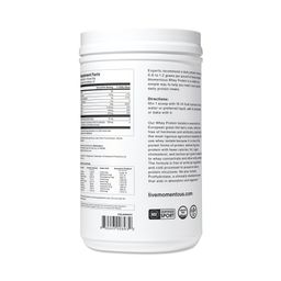 Grass Fed Whey Protein Isolate Powder, Vanilla