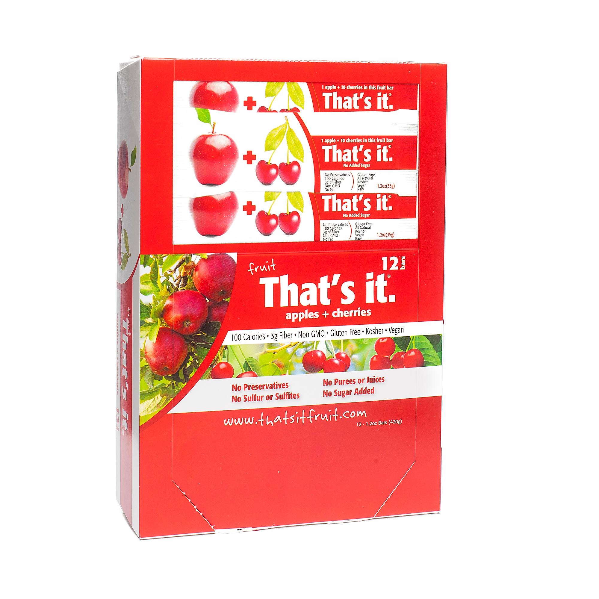 Apple and Cherry Fruit Bars