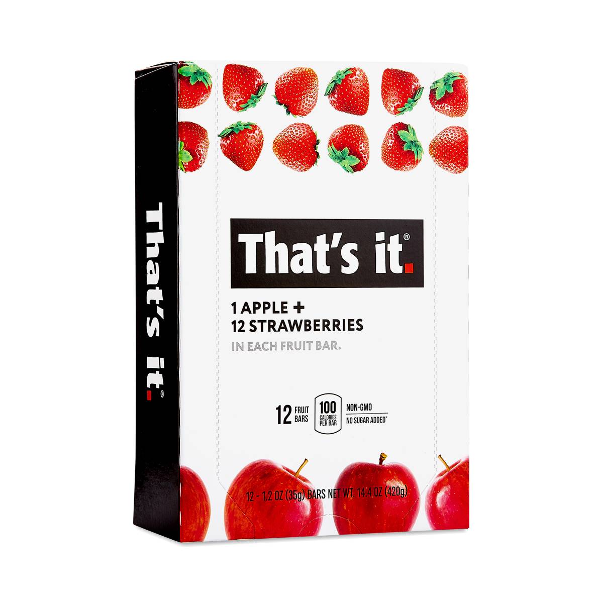 Fruit Bars, Apple and Strawberry