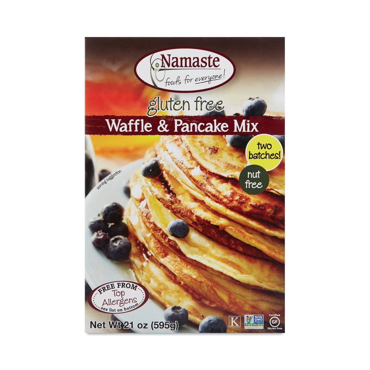 GlutenFree Waffle & Pancake Mix by Namaste Foods Thrive Market