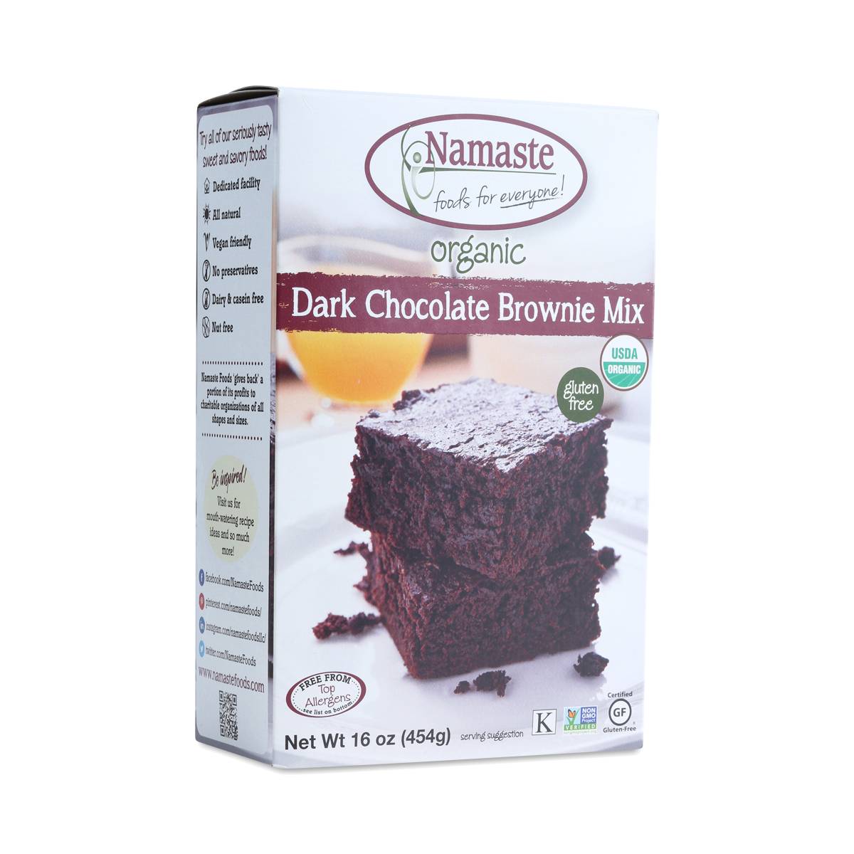 Organic Dark Chocolate Brownie Mix Thrive Market