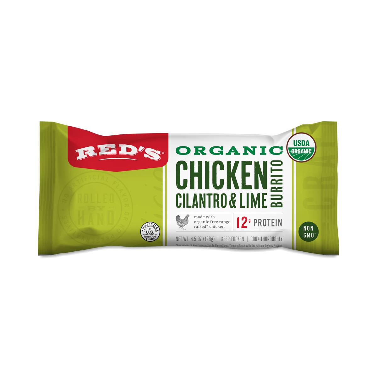 Organic Chicken & Rice Burrito