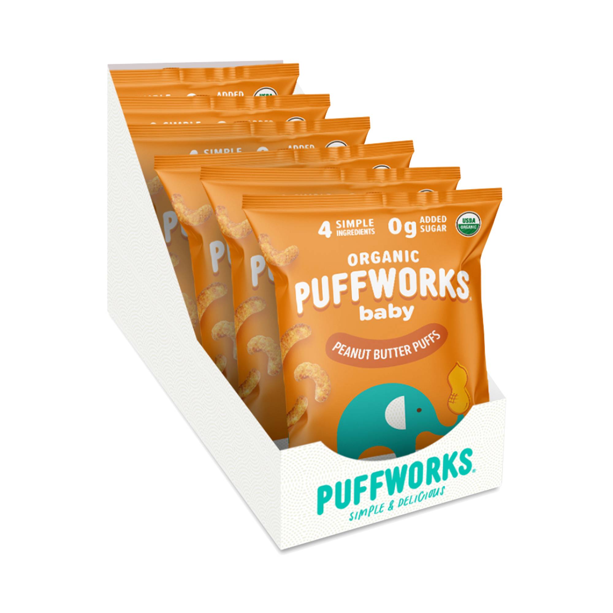 Baby Puffs, Peanut Butter