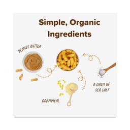 Organic Nut Butter Puffs, Peanut Butter