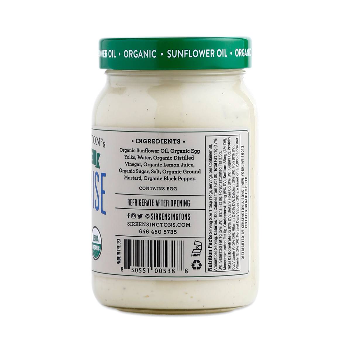Organic Mayonnaise by Sir Kensington’s Thrive Market